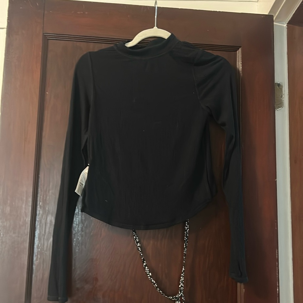 Free people Backless Shirt